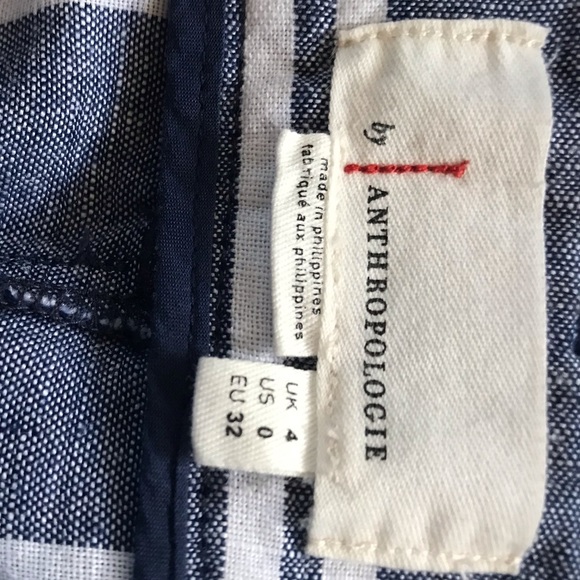 Anthropologie Wide Leg High Waist Tie Pants - Picture 5 of 5